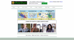 Desktop Screenshot of erideshare.com